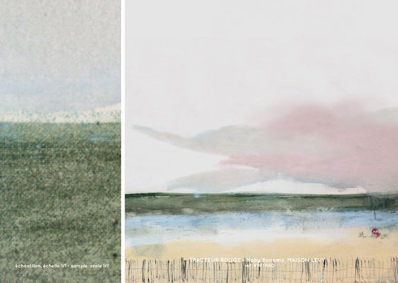 Echantillon Tracteur rouge